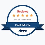 David Vyborny Avvo Review Badge
