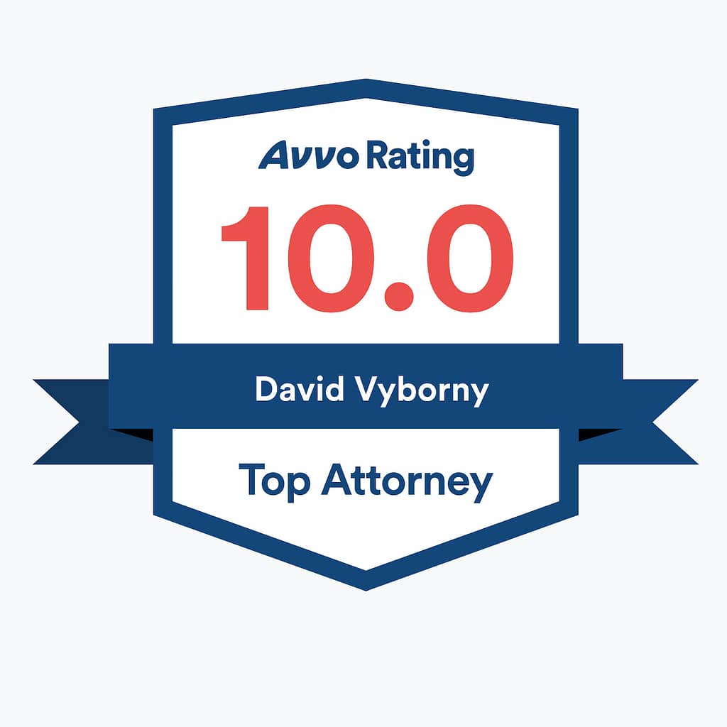David Vyborny Avvo Rating Badge